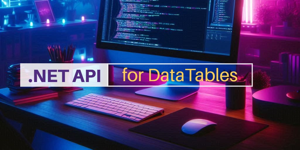 .NET API for DataTables