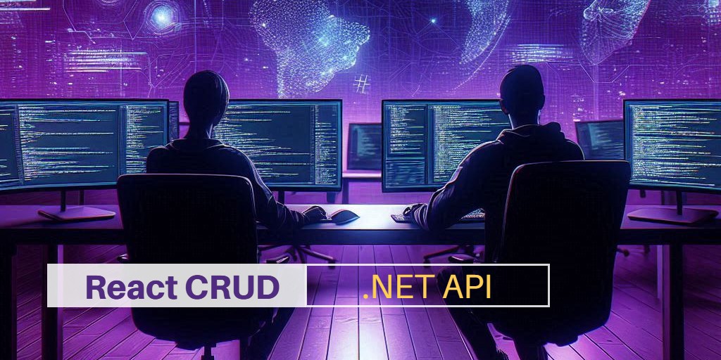 React CRUD App with a .NET API