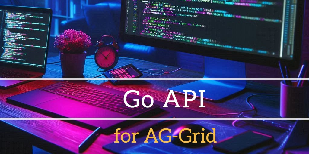 AG-Grid with Go API