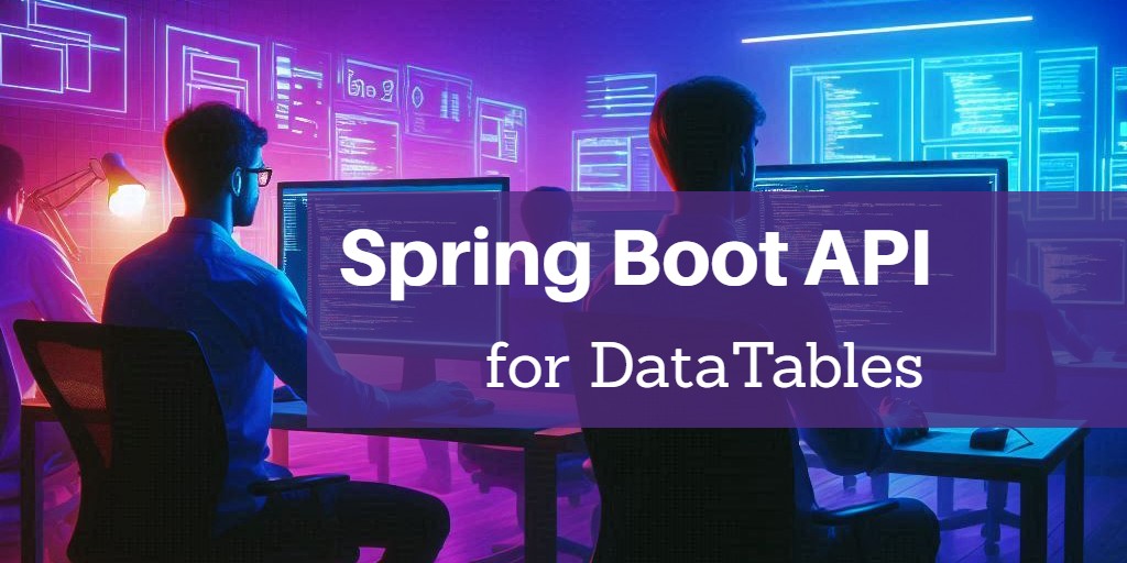 Spring Boot API for DataTables